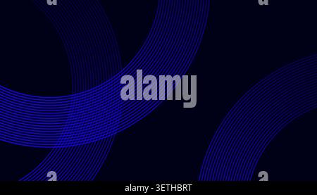 Mesmerizing visual of intersecting black concentric circles on teal gradient background, intricate moire pattern effect, symmetrical eye shape center, Stock Vector