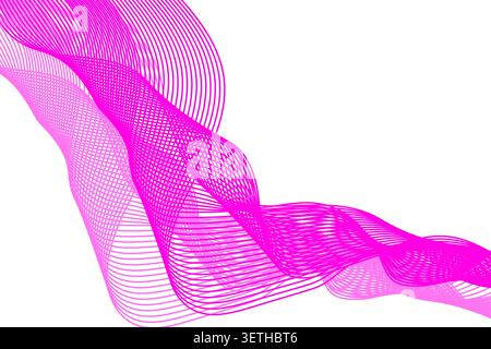 Vibrant gradient backdrop featuring soft turquoise transitions. Elegant wavy lines creating a sense of underwater movement. Perfect for website banner Stock Vector