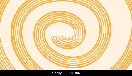 Abstract pasta pattern with wavy noodle lines. Stock Vector
