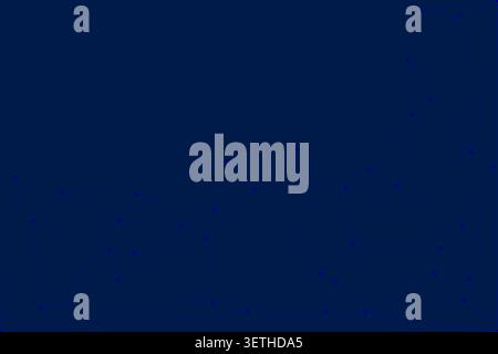 Minimalist abstract background featuring a dark blue geometric network pattern. Small blue dots connected by thin lines create a subtle digital design Stock Vector