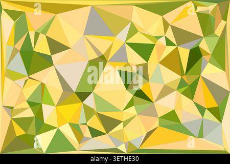 Geometric polygonal pattern creating captivating visual effect. modern design element ideal for various creative projects. dynamic texture offers dept Stock Vector