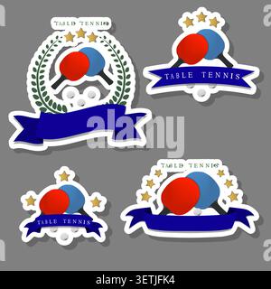 Illustration on theme of set collection accessory for sport game tennis, pattern consisting of elements sport game tennis, abstract composition of spo Stock Vector