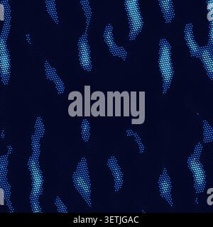 Dotted Mesh Waves vector background with high-impact decorative layout for microstock and commercial design projects. Stock Vector