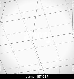 Decorative wire cube illustration for social media posts, creative layouts, and modern visual branding. Stock Vector