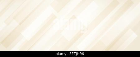 Beige diagonal lines background. Oblique gradient stripes texture wallpaper. Modern smooth backdrop for banner, presentation, flyer, poster, brochure, magazine. Vector sleek strip surface template Stock Vector