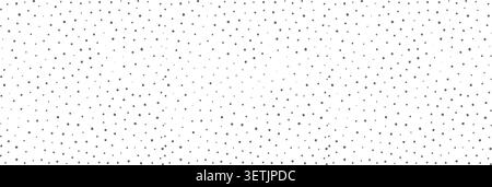 Minimal white background with scattered tiny black dots in a simple repeating pattern. Clean abstract texture for wallpaper, wrapping paper, fabric Stock Vector
