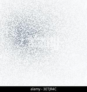 Tech Halftone Circles vector background with decorative geometric detail for microstock and commercial design projects. Stock Vector