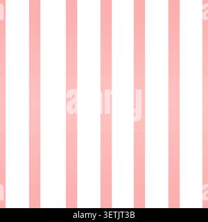 Seamless pink and white striped pattern Stock Vector