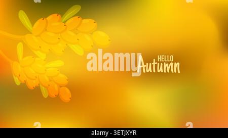 Abstract autumn mesh background with colorful gradient element and smooth texture. For branding advertising web design banner and marketing material. vector illustration. Stock Vector