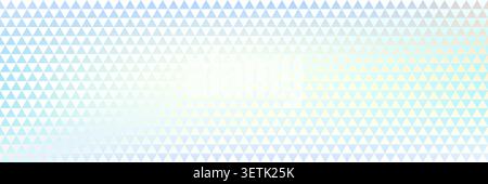 Blue glass vector pixel with diamond holographic. Glitter sky pattern bg, gradient hologram texture. Seamless unicorn ombre on geometric holo paper Stock Vector