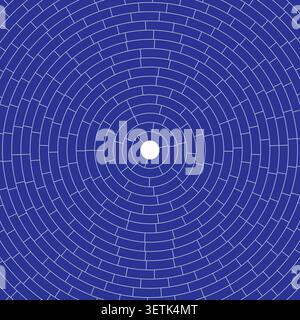 Segments centered. Abstract pattern. Solid cells in frame. Lightweight. Large padding. Modern vector illustration. Stock Vector