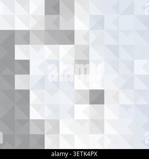 Gradient Shadow Tiles vector background with clean editable vector shapes for microstock and commercial design projects. Stock Vector