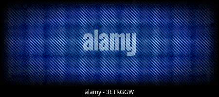 Dark blue pixel screen pattern. Glowing LED TV screen background. LCD display grid dots wallpaper. Glow diode pixels video wall concept. Projector or television monitor texture backdrop. Vector Stock Vector