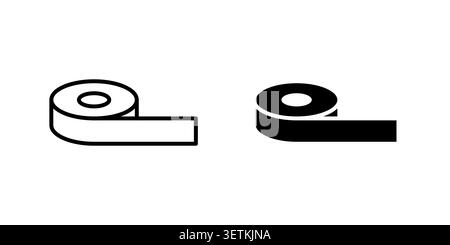 Tape icon Illustration Eps10 for web or app. Stock Vector