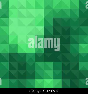 Gradient Shadow Tiles vector background with clean editable vector shapes for microstock and commercial design projects. Stock Vector