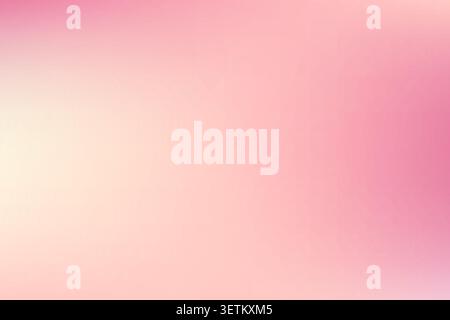 Gradient background with peach and pink soft gradation. Light color texture for cosmetic product bg. Abstract minimal fluid blurred wallpaper for Stock Vector
