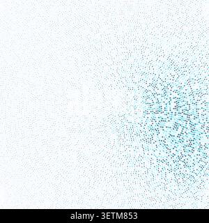 Tech Halftone Circles vector background with versatile graphic elements for microstock and commercial design projects. Stock Vector