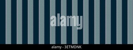 A seamless fabric stripe design shows a structured line sequence and a woven surface. White colors create fresh decorative balance while keeping the d Stock Vector