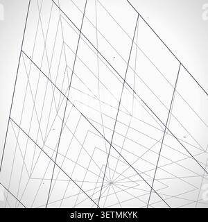 Wire Pyramid vector background with versatile graphic elements for microstock and commercial design projects. Stock Vector