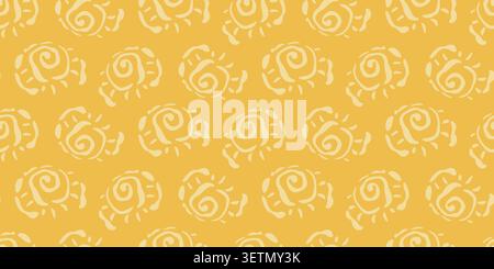 Ethnic sun vector seamless pattern abstract symbol Stock Vector