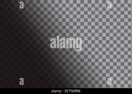 Grid transparency gradient features dark seamless vector pattern. It enhances web design and digital editor interfaces. eps 10 Stock Vector