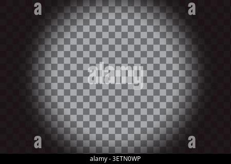 Grid transparency gradient features dark seamless vector pattern. It enhances web design and digital editor interfaces. eps 10 Stock Vector