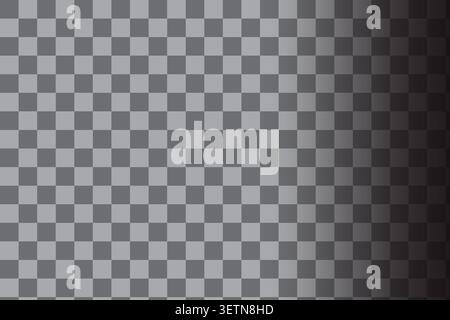 Grid transparency gradient features dark seamless vector pattern. It enhances web design and digital editor interfaces. eps 10 Stock Vector