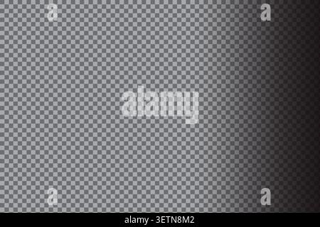 Grid transparency gradient features dark seamless vector pattern. It enhances web design and digital editor interfaces. eps 10 Stock Vector