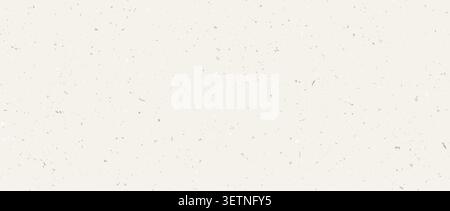 Craft creamy grainy paper seamless background. Light beige dotted speckle texture. Vintage ecru repeating wallpaper. Recycled surface backdrop with specks, flecks, particles. Vector off white kraft bg Stock Vector