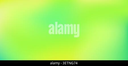Vibrant lemon and neon lime gradient background, soft green an yellow vivid acid texture bg. Chartreuse wallpaper, fresh and vibrant spring or summer pattern with smooth blur and acid lime lemon tones Stock Vector