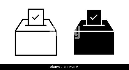 Vote icon for web projects. Stock Vector