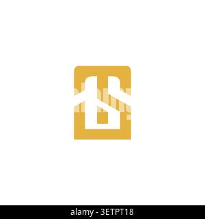 TS Logo Design. Creative T and S combination latter logo Stock Vector