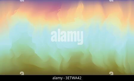 Abstract nature background in pale gradient colors Stock Vector