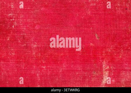 Distressed textures of old book covers, macro. Stock Photo