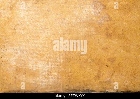 Distressed textures of old book covers, macro. Stock Photo