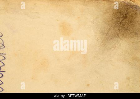 Distressed textures of old book covers, macro. Stock Photo