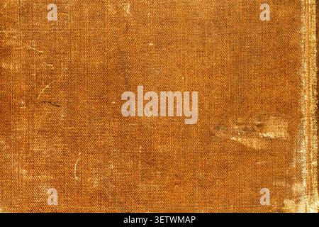 Distressed textures of old book covers, macro. Stock Photo