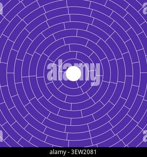 Solid cells in a frame with medium padding, centered segments and light weight -- an elegant, minimal abstract vector image. Stock Vector