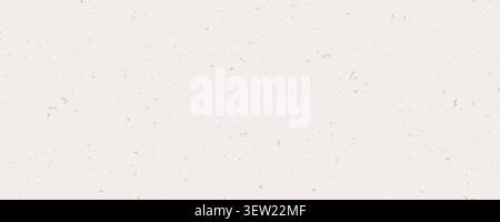 Craft ecru grainy paper seamless texture. Light grayish dotted speckle background. Vintage grey repeating wallpaper. Recycled surface backdrop with specks, flecks, particles. Vector milk white old bg Stock Vector