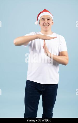 Young handsome man posing with various emotional facial expressions Stock Photo