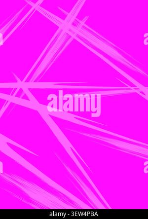 Pink Abstract Brush Stroke Background Vector Illustration Artistic Paint Texture Stock Vector