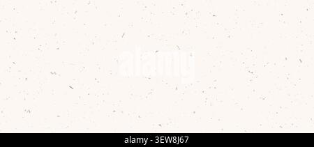 Craft eggshell grainy paper seamless background. Cream beige dotted speckle texture. Aged ecru repeating wallpaper. Recycled surface backdrop with specks, flecks, particles. Vector off white kraft bg Stock Vector