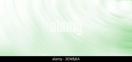 Green blurry rippled surface background. Greenish Curved waves wallpaper for summer or spring poster. Water drop pattern effect. Abstract splash texture concept. Vector calm blurred universal backdrop Stock Vector