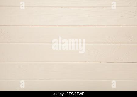 White wooden texture background, top view. Space for text Stock Photo
