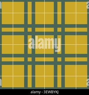 Autumn Plaid Tartan Seamless Pattern Vector Stock Vector