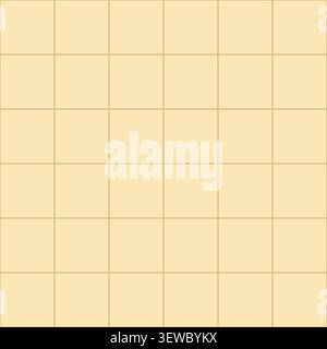 Beige Fine Grid Seamless Pattern Vector Stock Vector