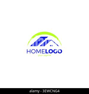 Real estate home vector logo template. Home Icon vector Stock Vector
