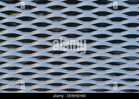 Abstract Geometric Metal Mesh Background Stock Photo