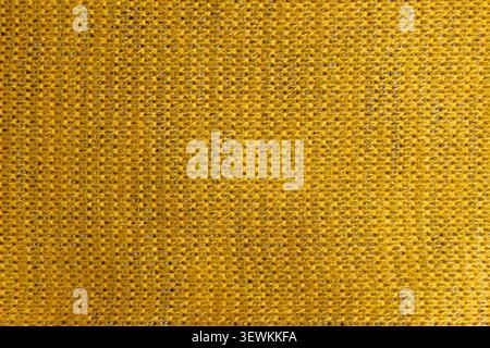 Macro textile surface showing fuzzy fibers and precise knitted loop structure Stock Photo