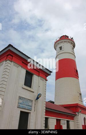 Jamestown Lighthouse, Accra, Ghana Stock Photo